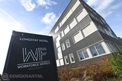 Aanleg wifinetwerk in het Workforce Hotel Appingedam